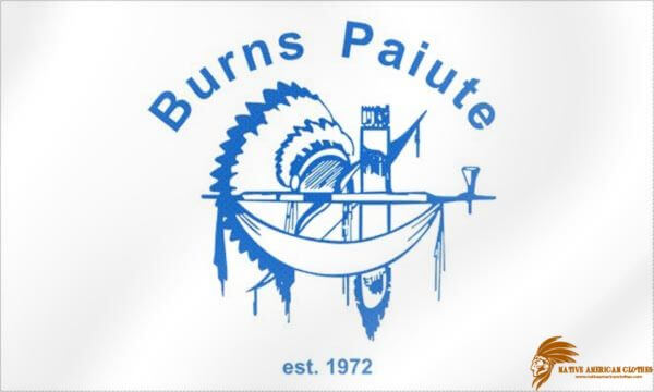 Burns Paiute Native American Flag