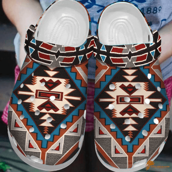 Crocs Shoes Printed With Native American Patterns