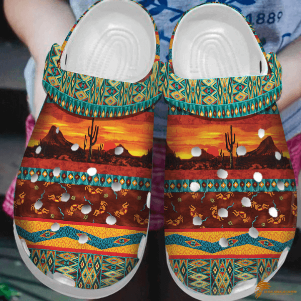 Crocs Shoes With 3D-Printed Landscape