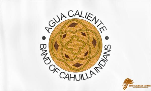 Native American Flag representing Agua Caliente