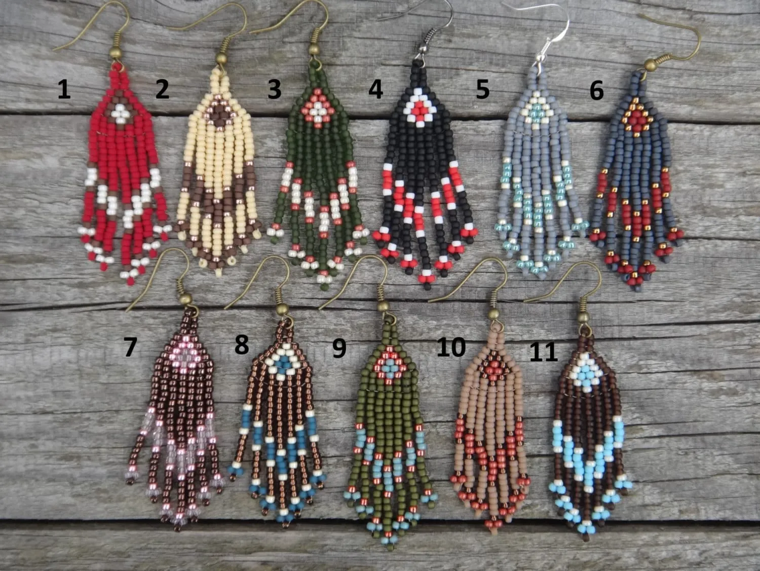 How To Make Native American Beaded Earrings