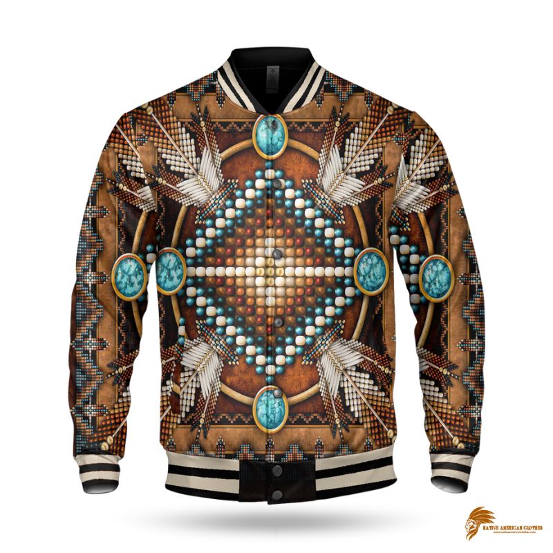 Mandala Brown Jacket for Men and Women