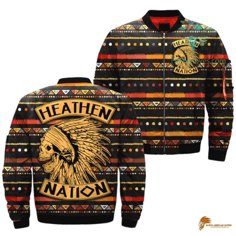 Men's Heathen Nation Native American Jacket - JKNATIVE-0004