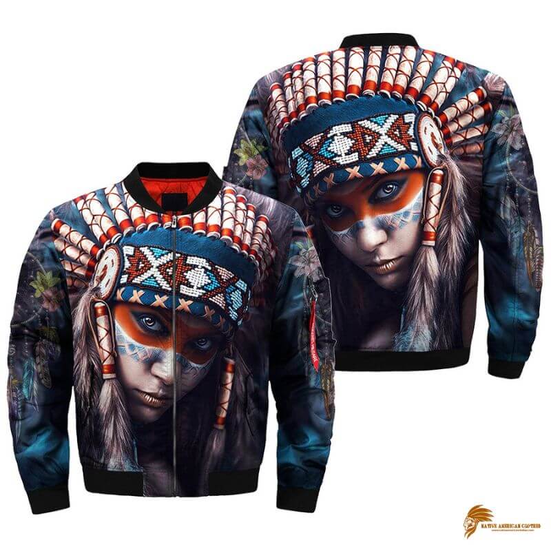 Men's Native American Print Jacket