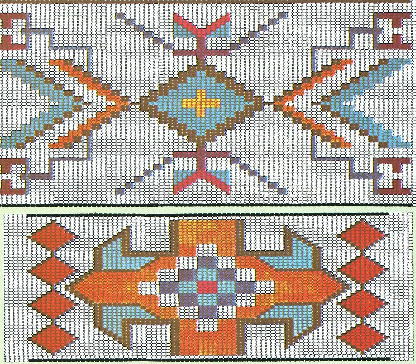 Native American Bead Patterns On Fabric