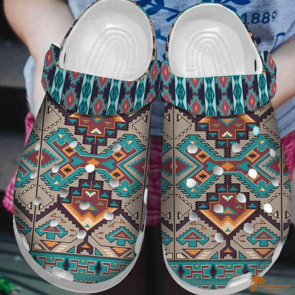 Native American Crocs Shoes with a Unique Shape