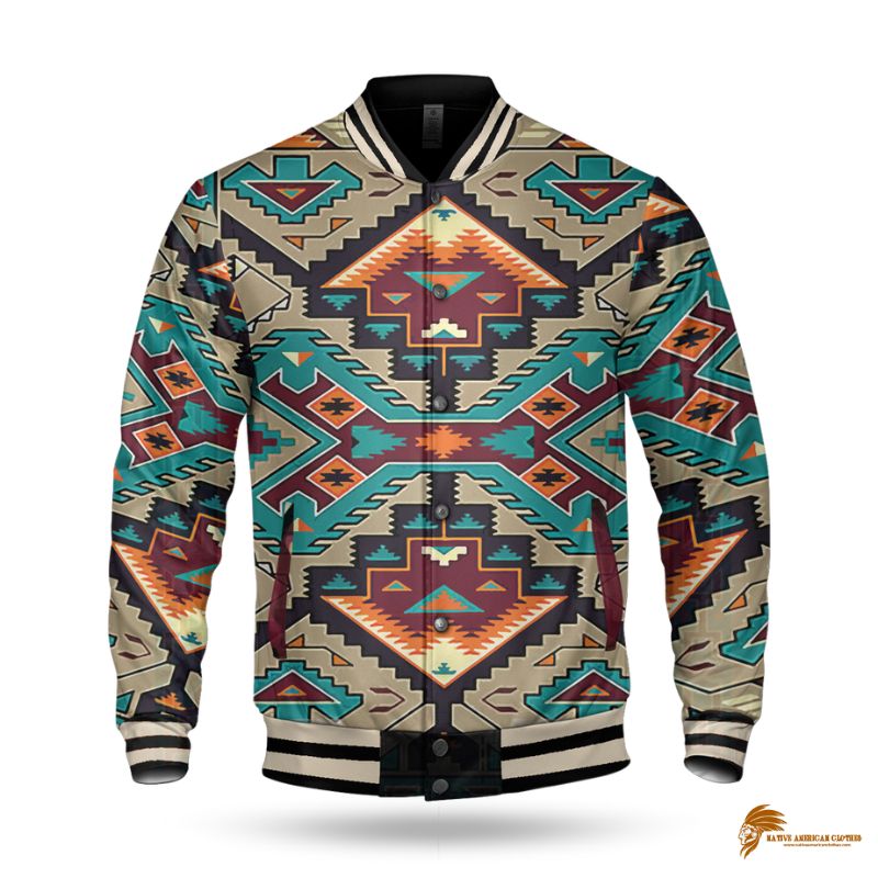 Native American-Inspired Culture Design Men's Jacket