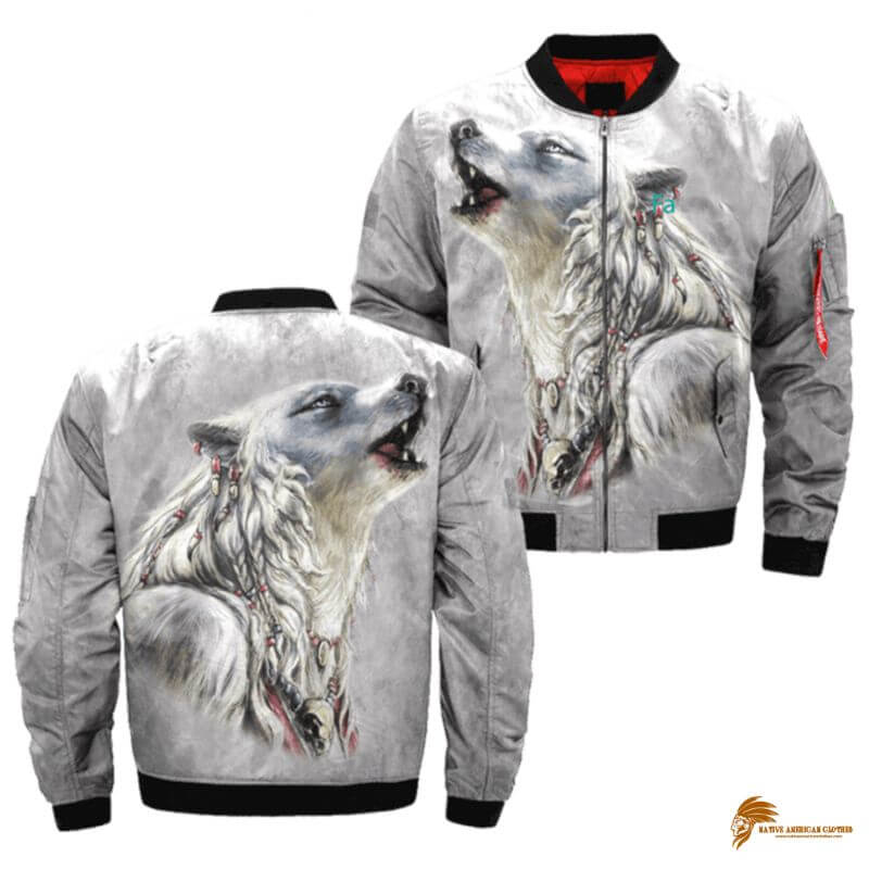 The White Wolf American Native Coat