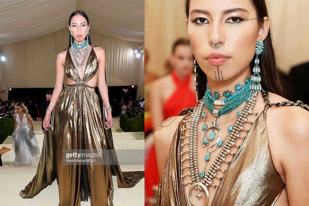 Who was the first native at the Met Gala?