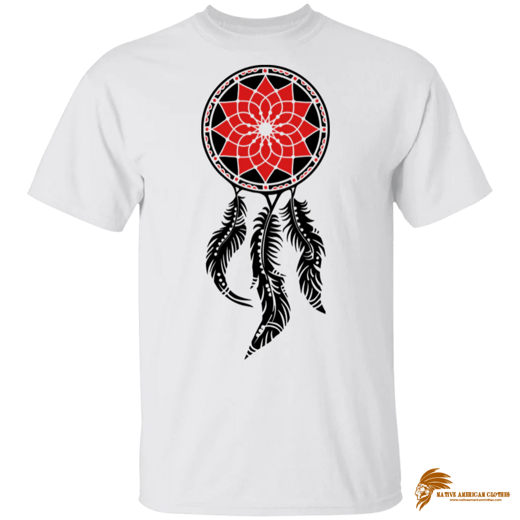 Flower Style Dreamcatcher Native Americans T Shirt (1)