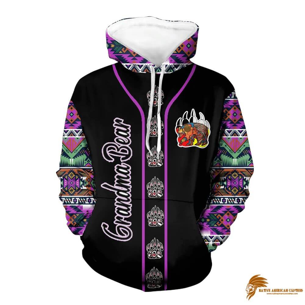 Native American Pride 3D Poncho Hoodie (1)