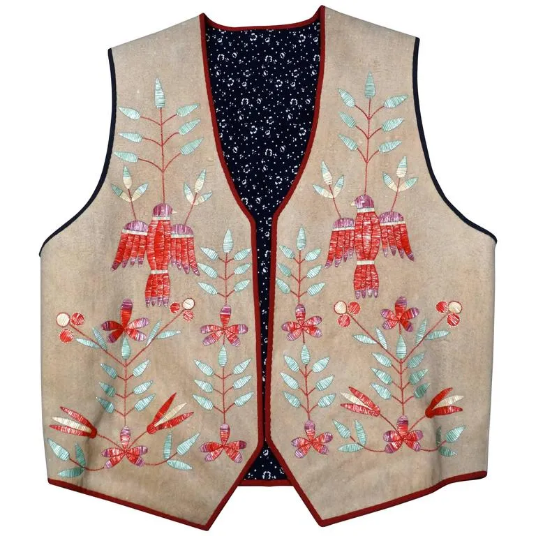 Native American Vest Men's,.;