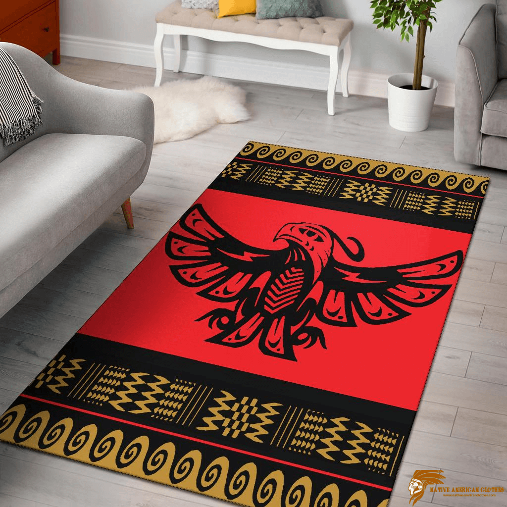 Print Phoenix Traditional Native American-Inspired Area Rug