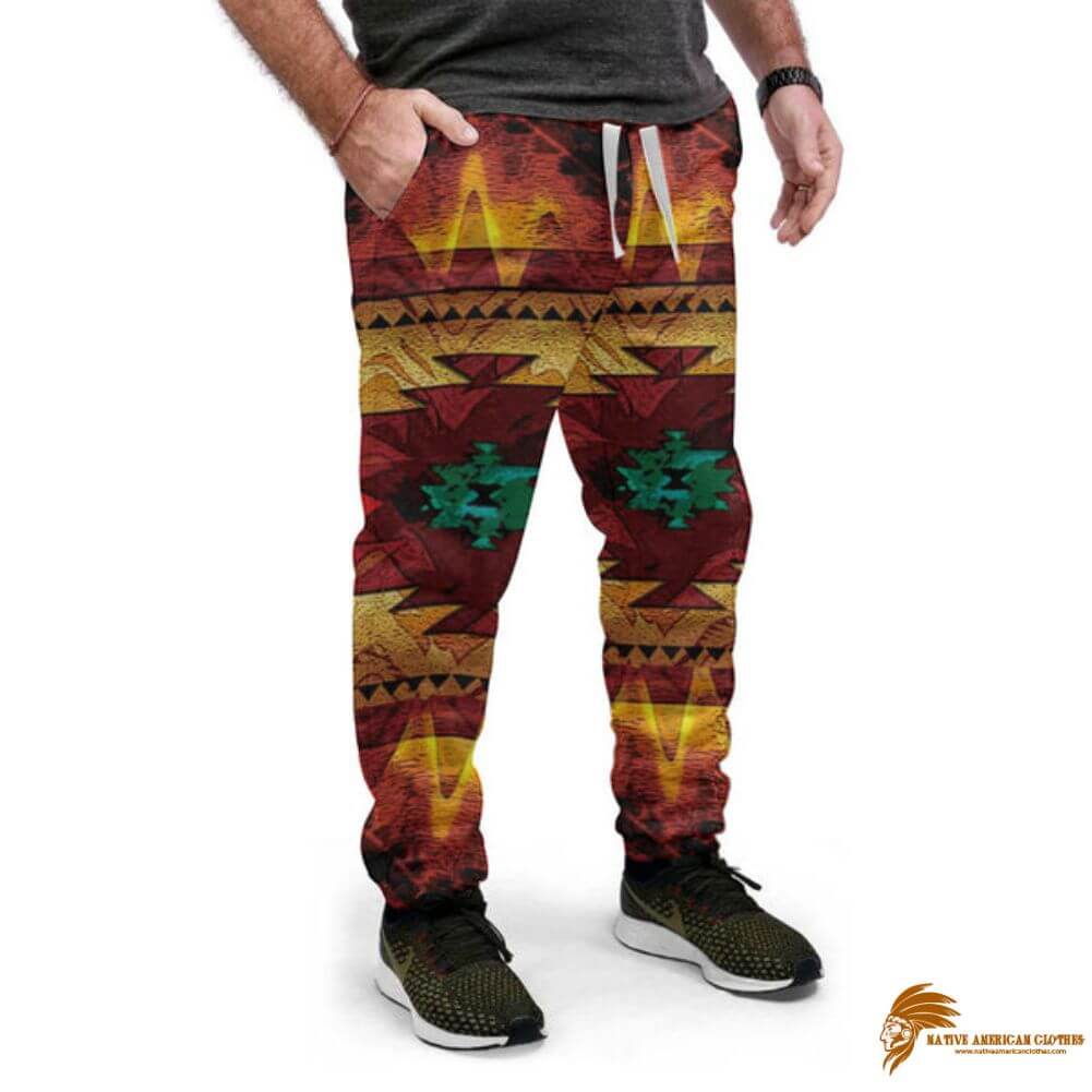 Trendy Native Patterns Sweatpants (1)