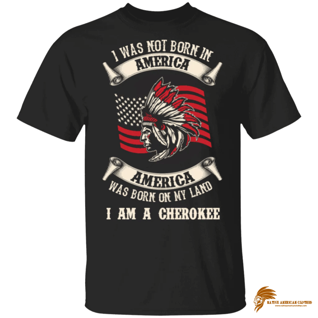 Vintage Men's Cherokee I Am a Cherokee T Shirt (1)