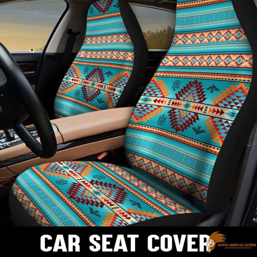 Blue Native Car Seat Cover SEANAT002 (3)