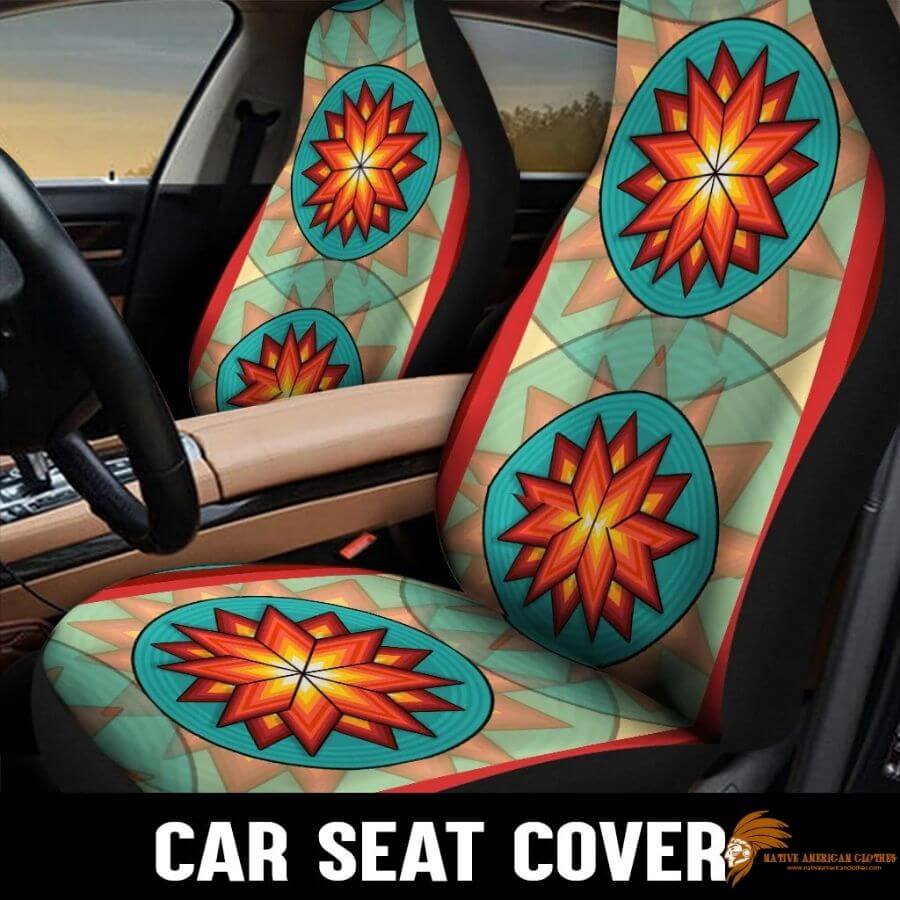 Colorful Native Car Seat Cover SEANAT017 (2)