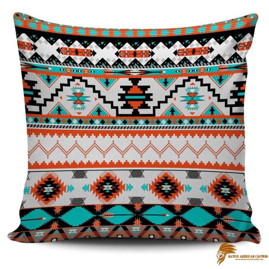 PILNAT015 Native Border Patterns Native American Pillow Covers