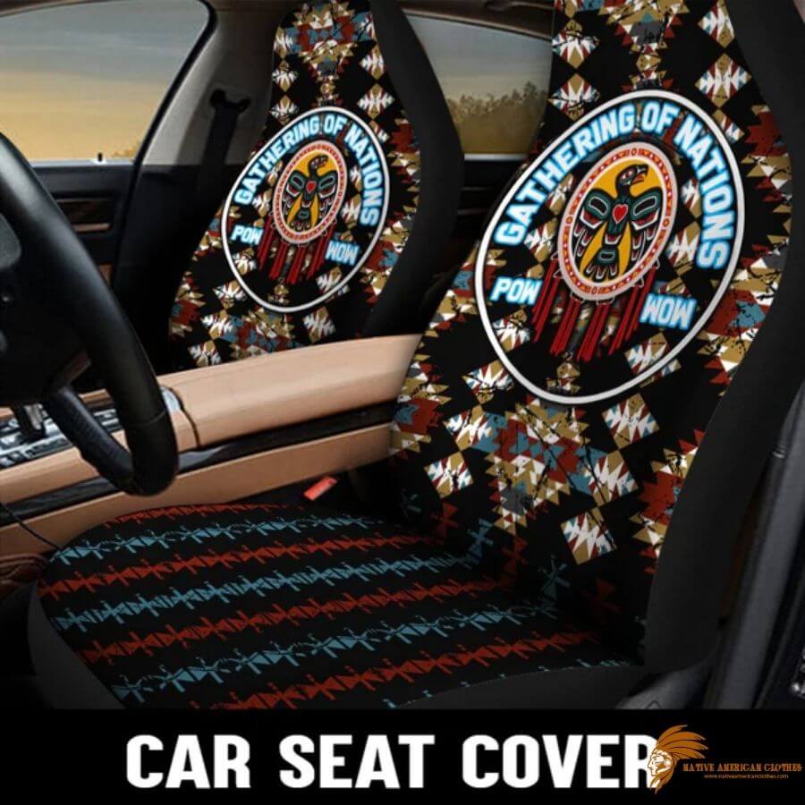 Traditional Native Car Seat Cover SEANAT016 (2)