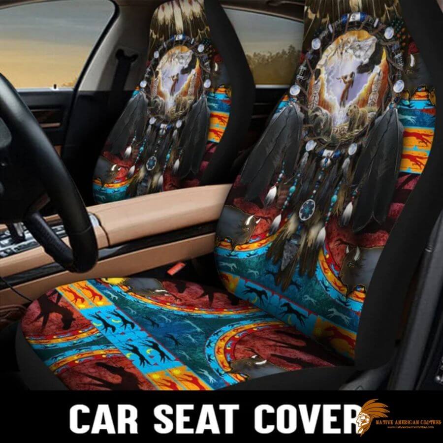 Vintage Native Car Seat Cover SEANAT012 (2)