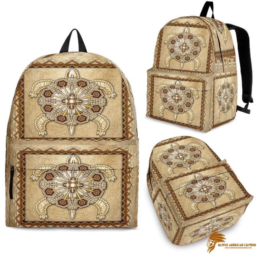 Turtle Tribe Native American Backpack BACNAT011